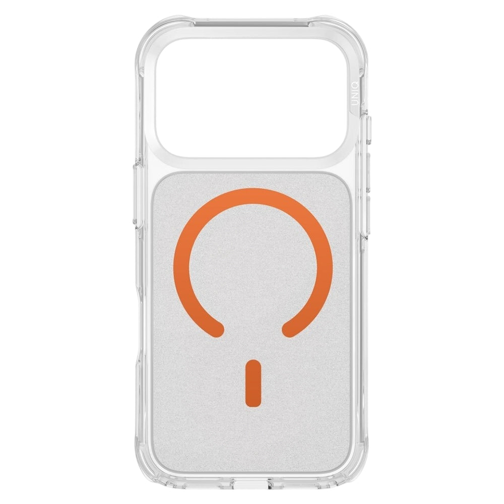 Funda MagSafe para Apple iPhone 17 Pro Max, UNIQ, LifePro Xtreme MagClick, Naranja