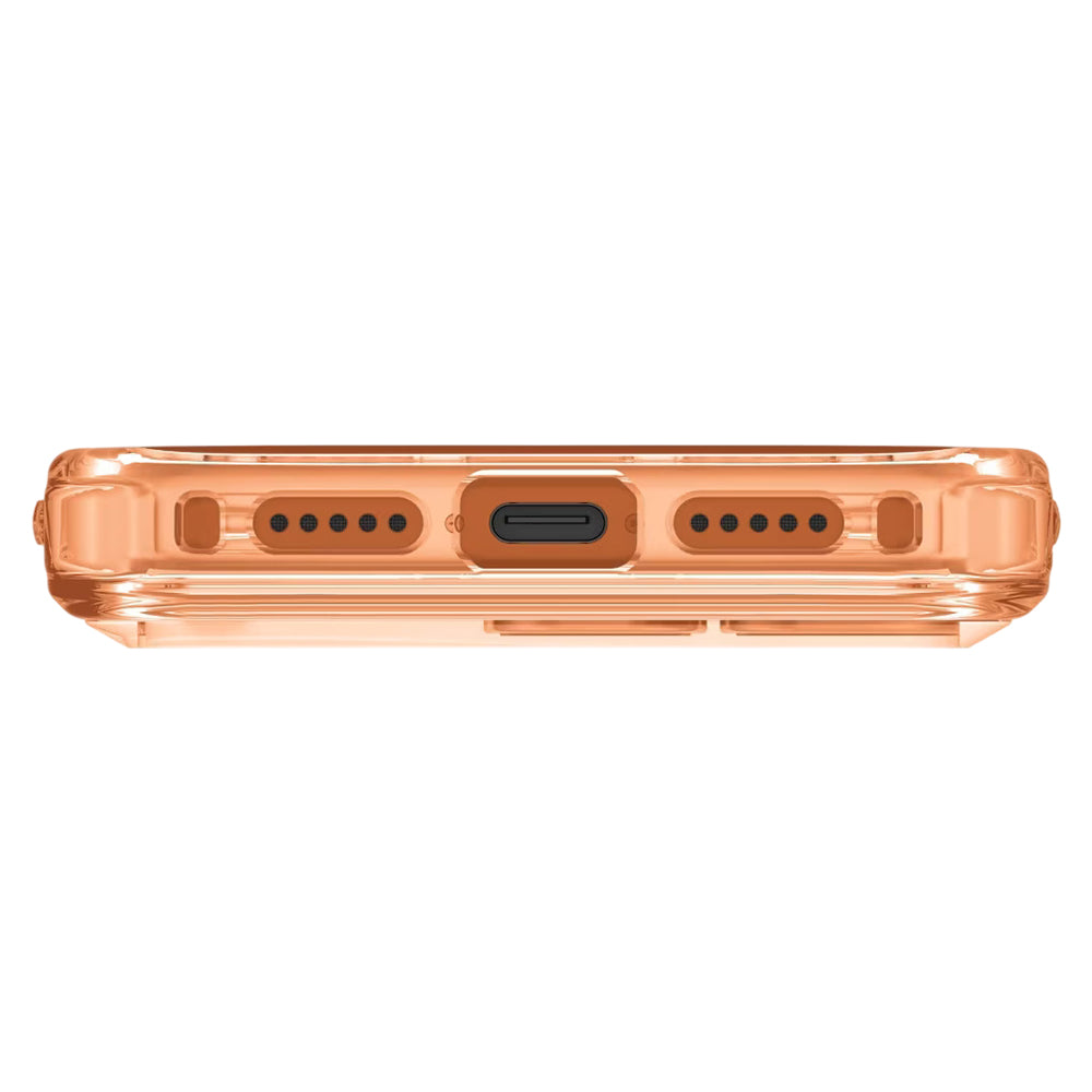 Funda MagSafe para Apple iPhone 17 Pro Max, UNIQ, LifePro Xtreme MagClick, Naranja