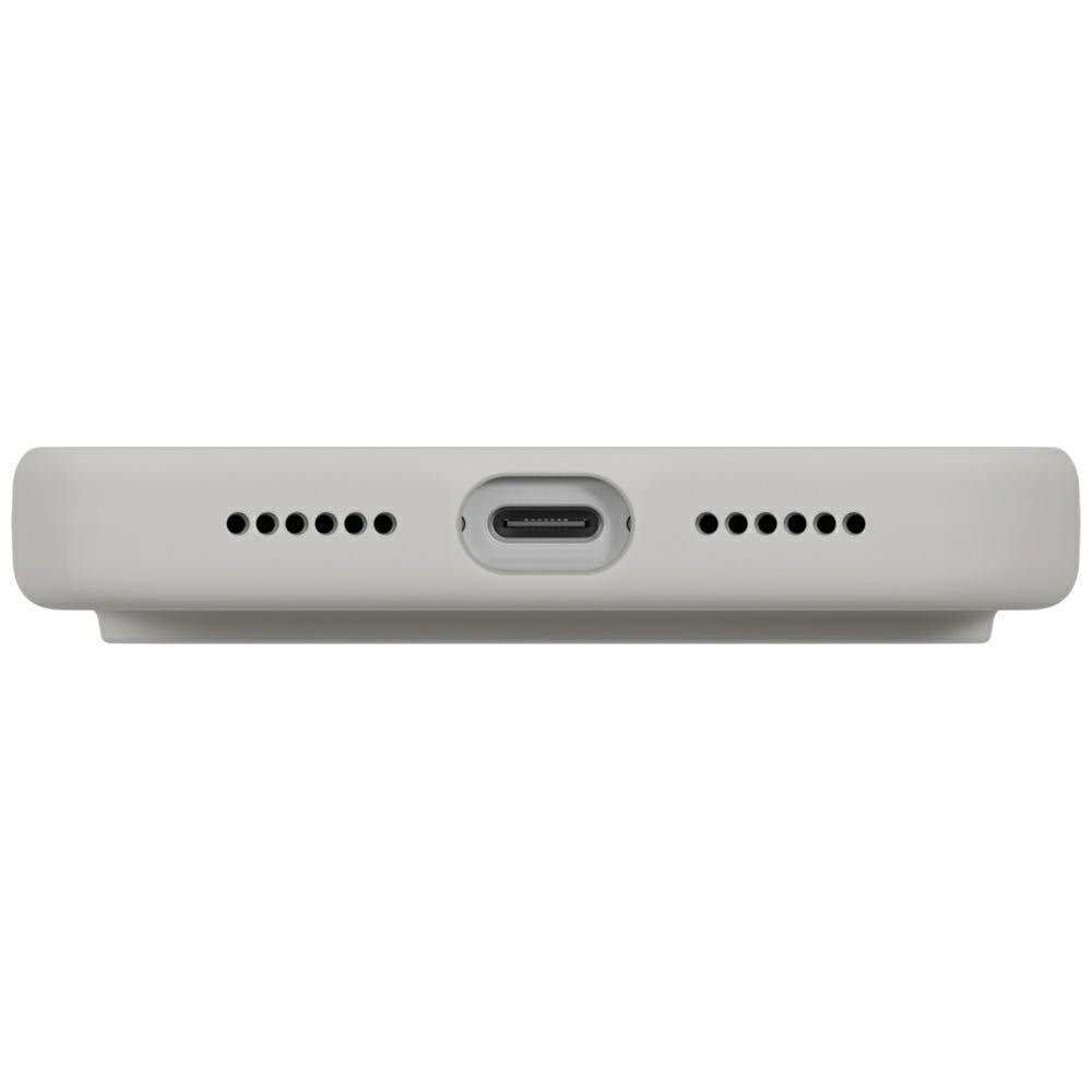 Funda MagSafe para Apple iPhone 17 Pro Max, UNIQ, Lino MagClick, Gris