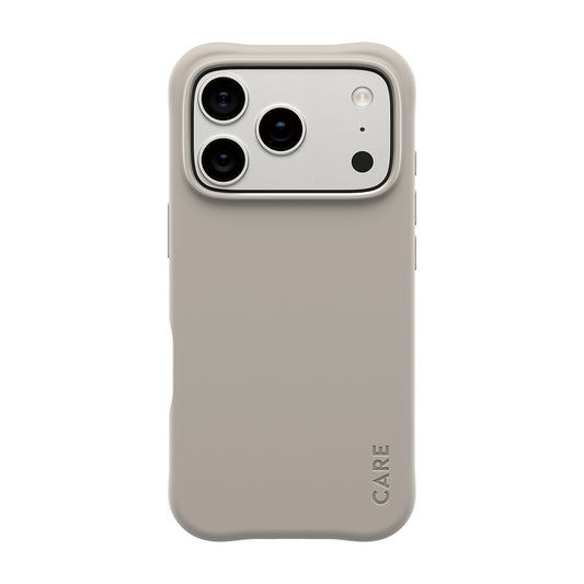 Funda MagSafe para Apple iPhone 17 Pro, PanzerGlass, Care Fashionable, Beige