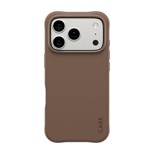 Funda MagSafe para Apple iPhone 17 Pro, PanzerGlass, Care Fashionable, Marrón