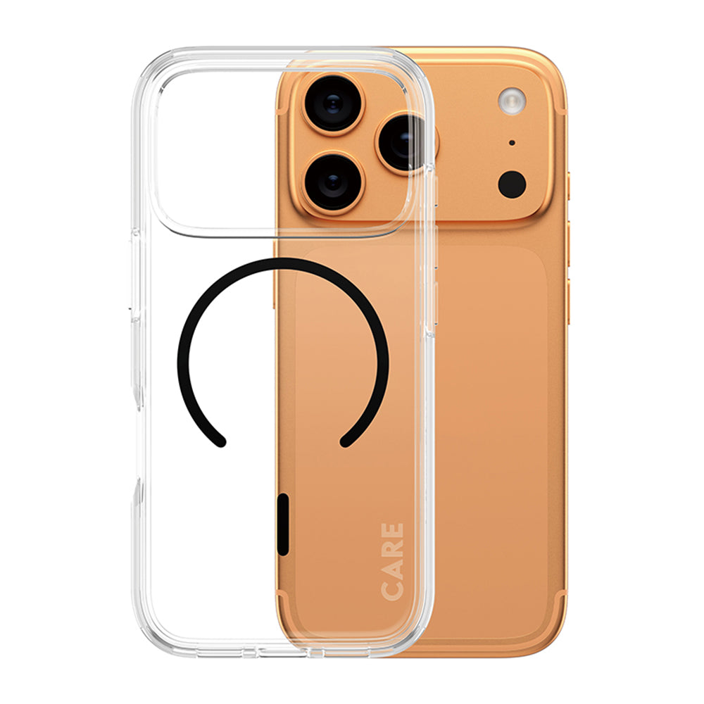 Funda MagSafe para Apple iPhone 17 Pro, PanzerGlass, Care Urban Explorer, Transparente Negra