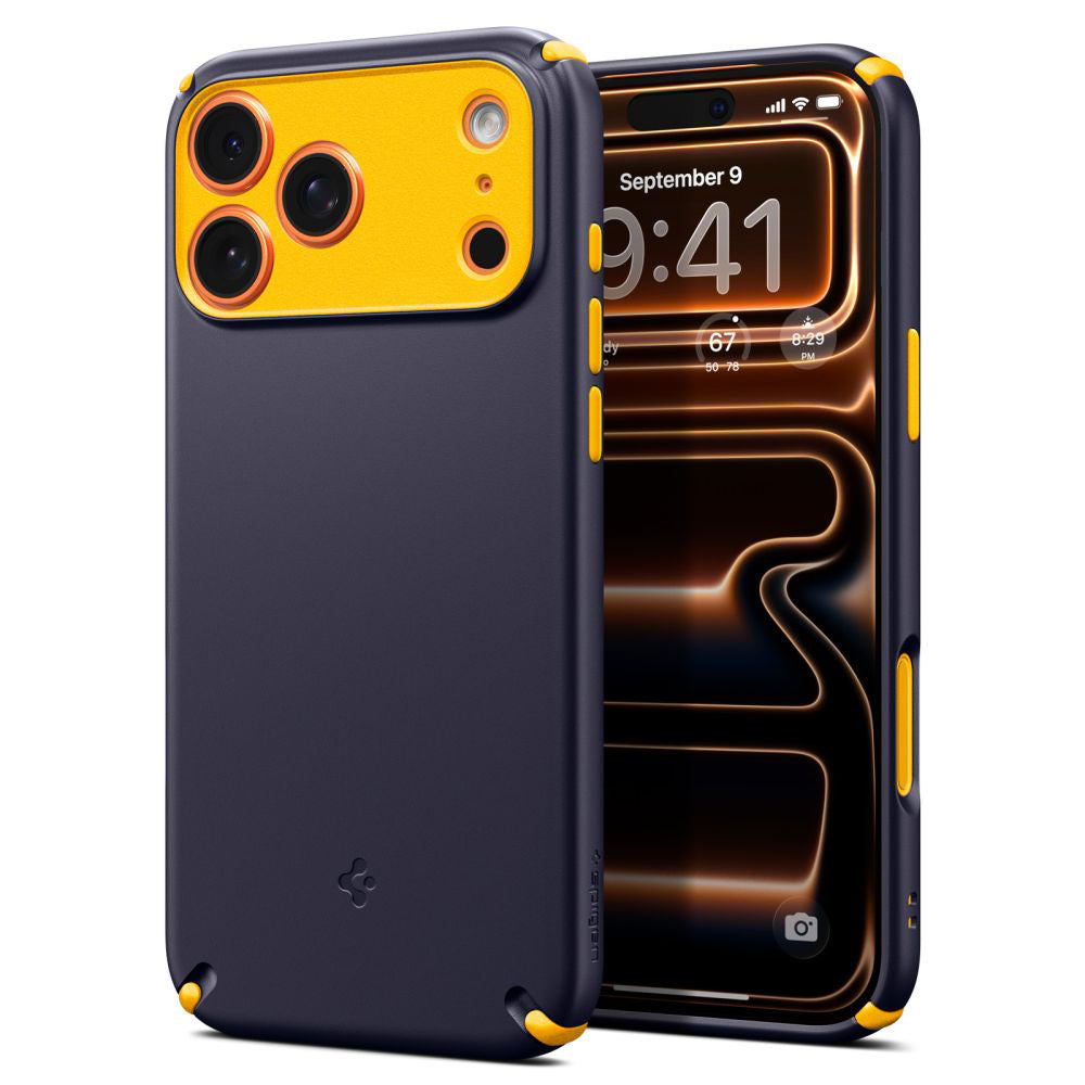 Funda MagSafe para Apple iPhone 17 Pro, Spigen, Caseology Nano Pop Hybrid, Morado ACS11149