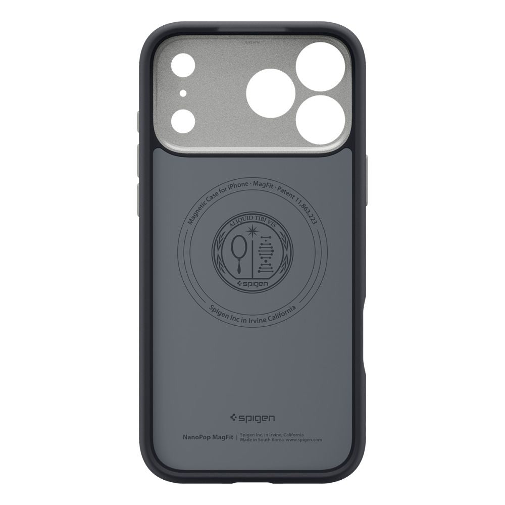 Funda MagSafe para Apple iPhone 17 Pro, Spigen, Caseology Nano Pop, Negra ACS10328