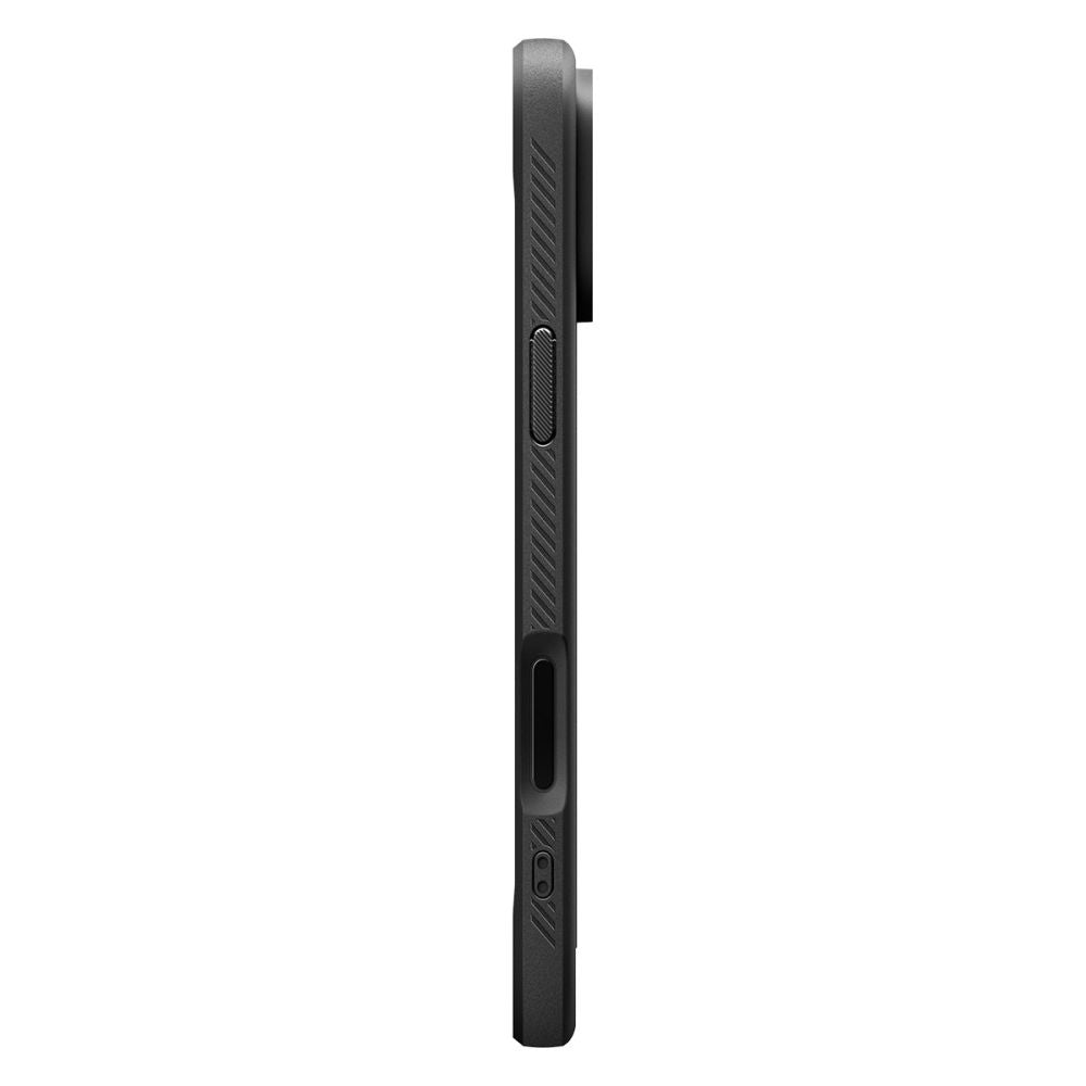 Funda MagSafe para Apple iPhone 17 Pro, Spigen, Rugged Armor, Negra Mate ACS10329