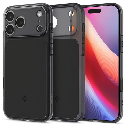 Funda MagSafe para Apple iPhone 17 Pro, Spigen, Ultra Hybrid T, Negra Mate