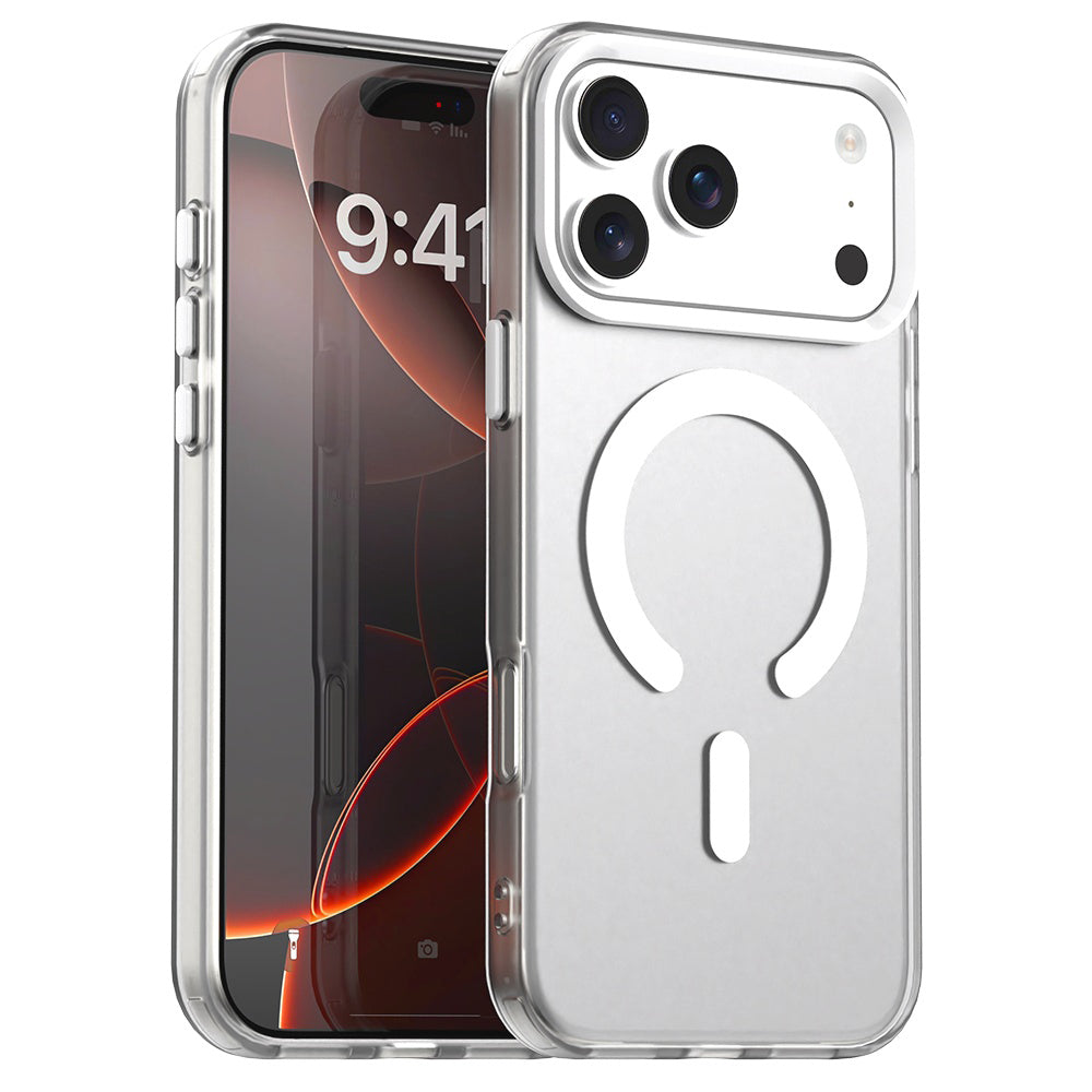 Funda MagSafe para Apple iPhone 17 Pro, Techsuit, CandyCase, Blanca