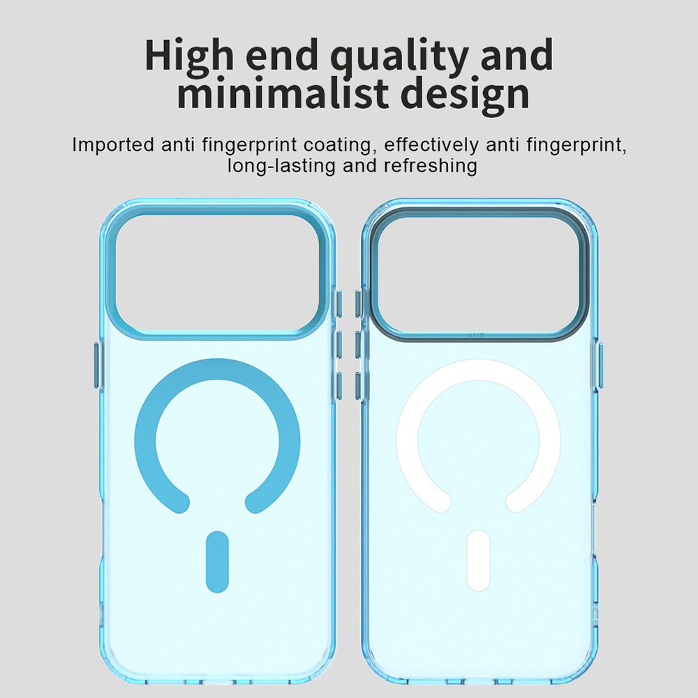 Funda MagSafe para Apple iPhone 17 Pro, Techsuit, CandyCase, Azul