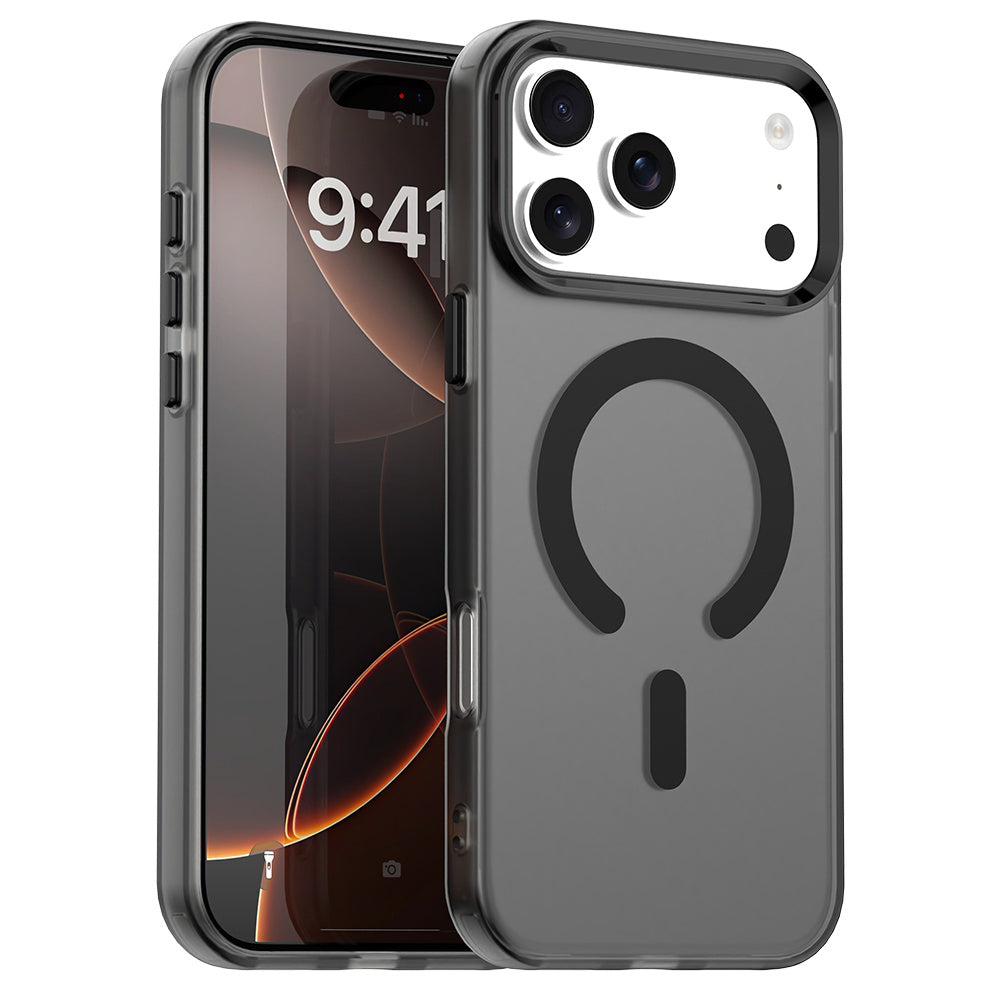 Funda MagSafe para Apple iPhone 17 Pro, Techsuit, CandyCase, Negra