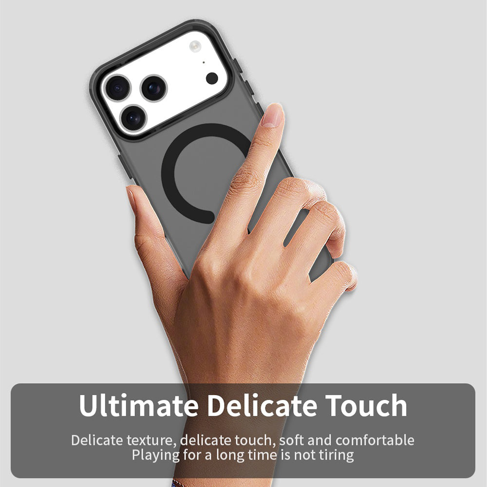 Funda MagSafe para Apple iPhone 17 Pro, Techsuit, CandyCase, Negra