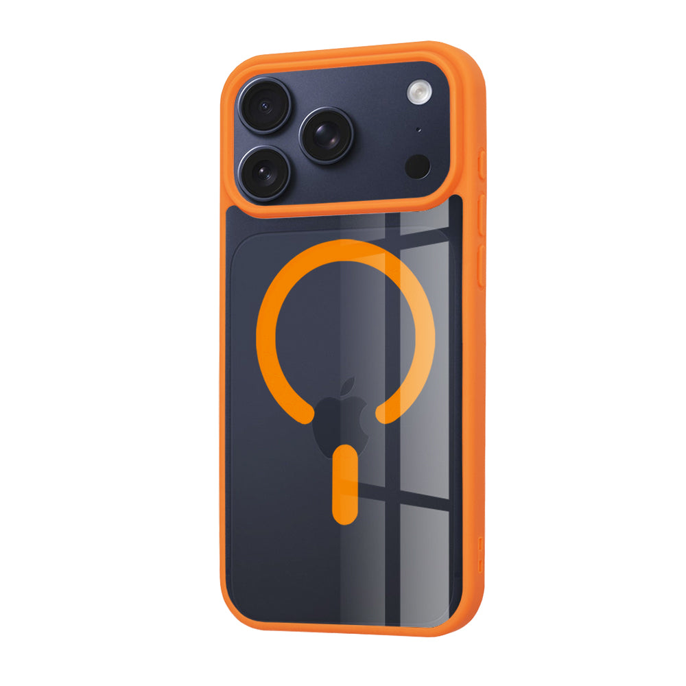 Funda MagSafe para Apple iPhone 17 Pro, Techsuit, Pro, Naranja