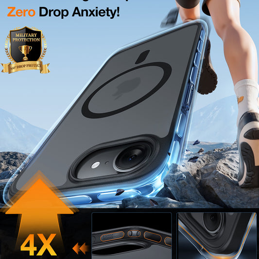 Funda MagSafe para Apple iPhone 17 Pro, Torras, Guardian, Azul