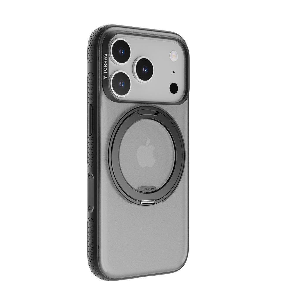 Funda MagSafe para Apple iPhone 17 Pro, Torras, Ostand R Fitness, Negra