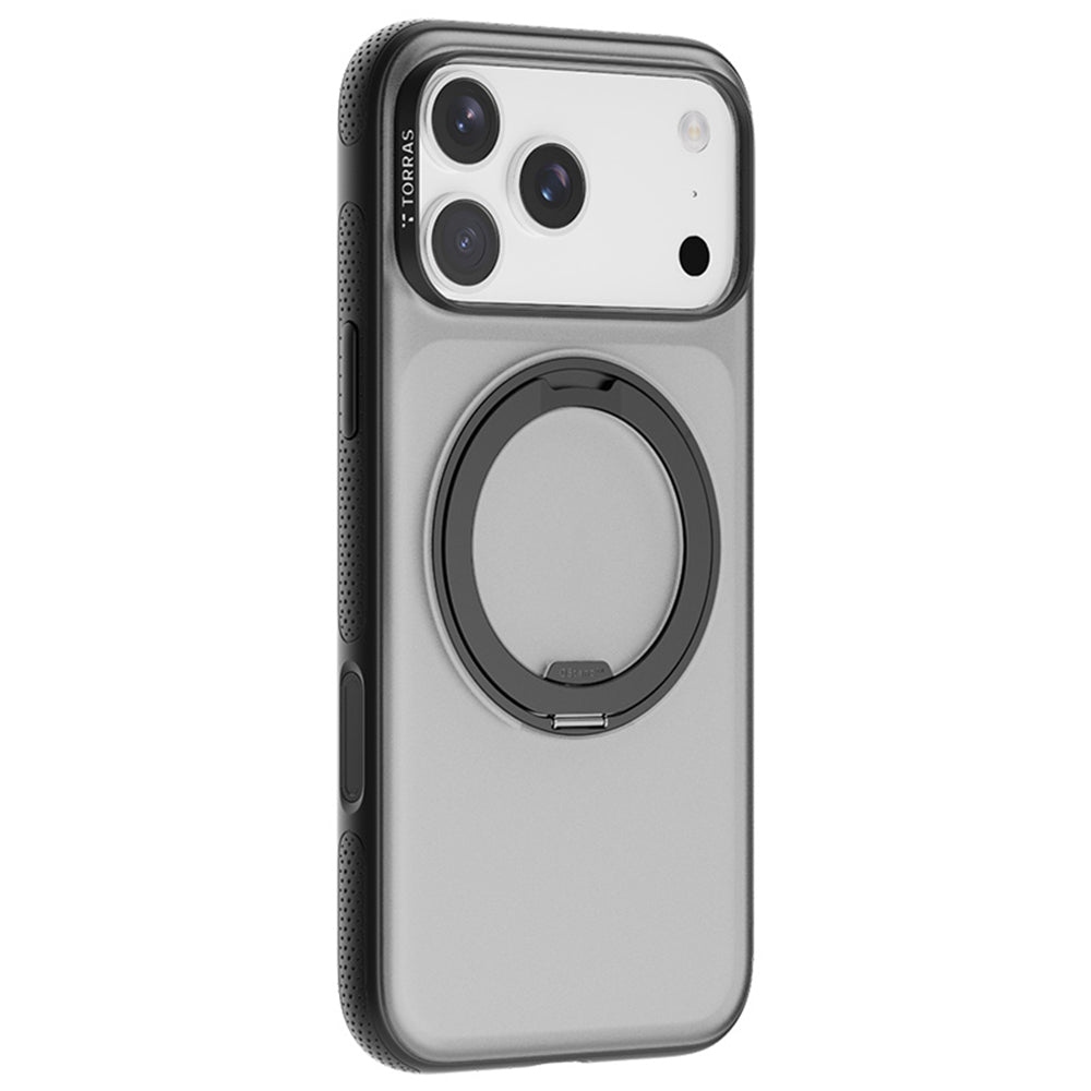 Funda MagSafe para Apple iPhone 17 Pro, Torras, Ostand R Fitness, Negra