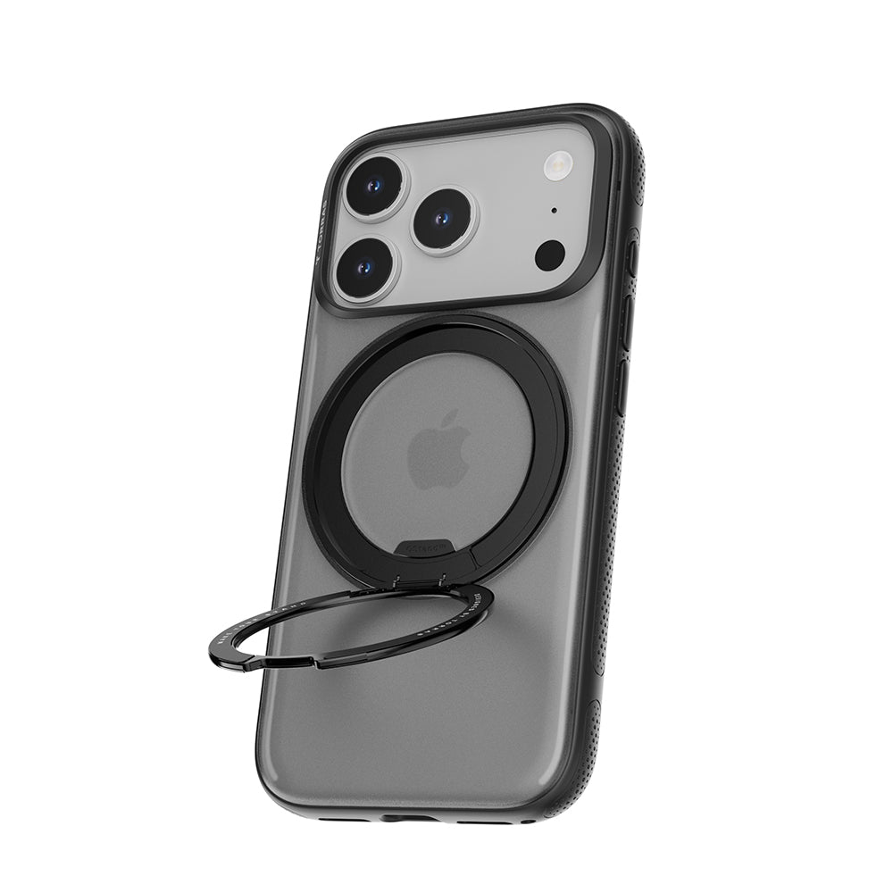 Funda MagSafe para Apple iPhone 17 Pro, Torras, Ostand R Fitness, Negra