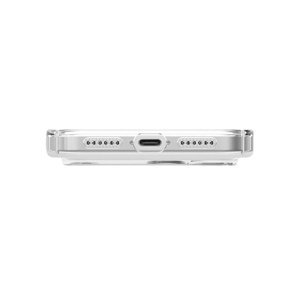 Funda MagSafe para Apple iPhone 17 Pro, UNIQ, AirSuit MagClick, Transparente