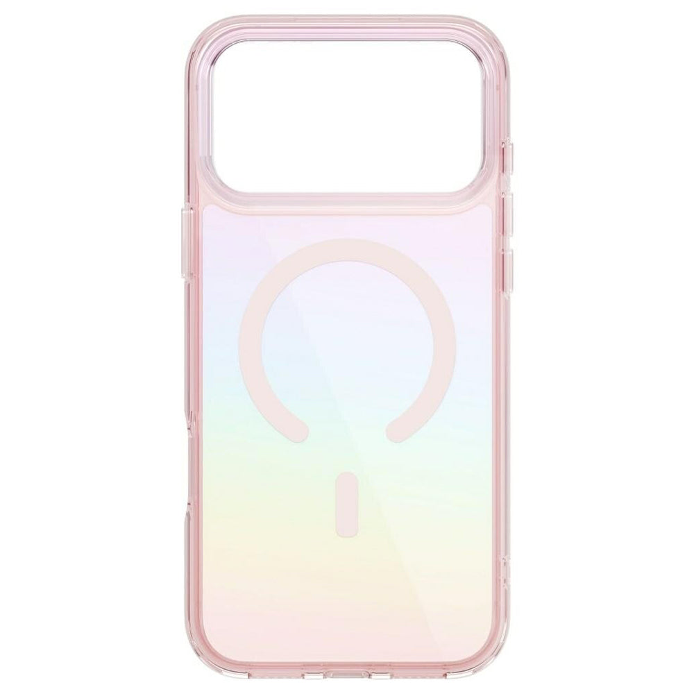 Funda MagSafe para Apple iPhone 17 Pro, UNIQ, Iridescia MagClick, Azul Pastel