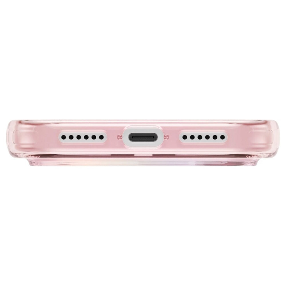 Funda MagSafe para Apple iPhone 17 Pro, UNIQ, Iridescia MagClick, Azul Pastel