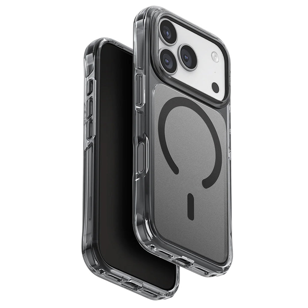Funda MagSafe para Apple iPhone 17 Pro, UNIQ, LifePro Xtreme MagClick, Negra
