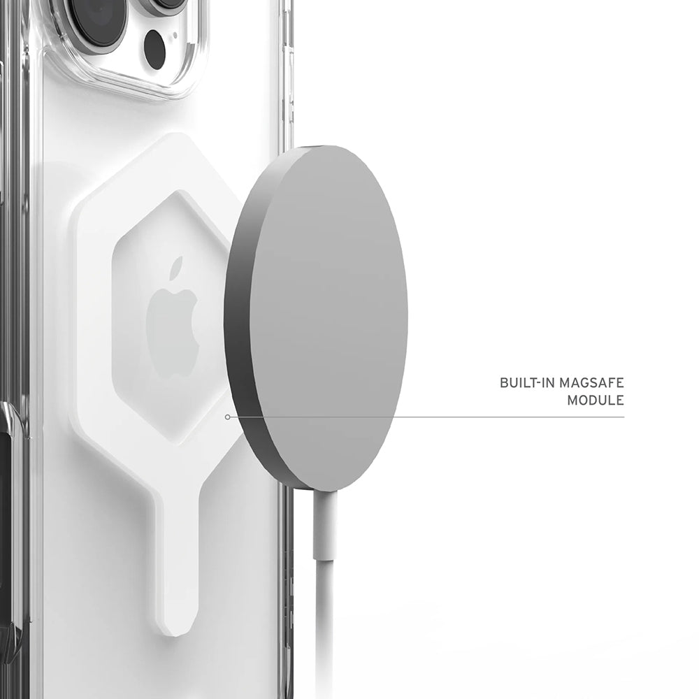 Funda MagSafe para Apple iPhone 17 Pro, Urban Armor Gear, Plyo, Blanca
