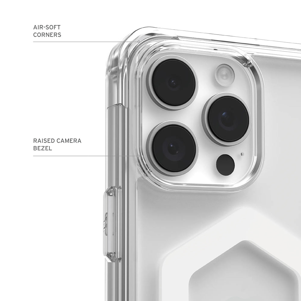 Funda MagSafe para Apple iPhone 17 Pro, Urban Armor Gear, Plyo, Blanca