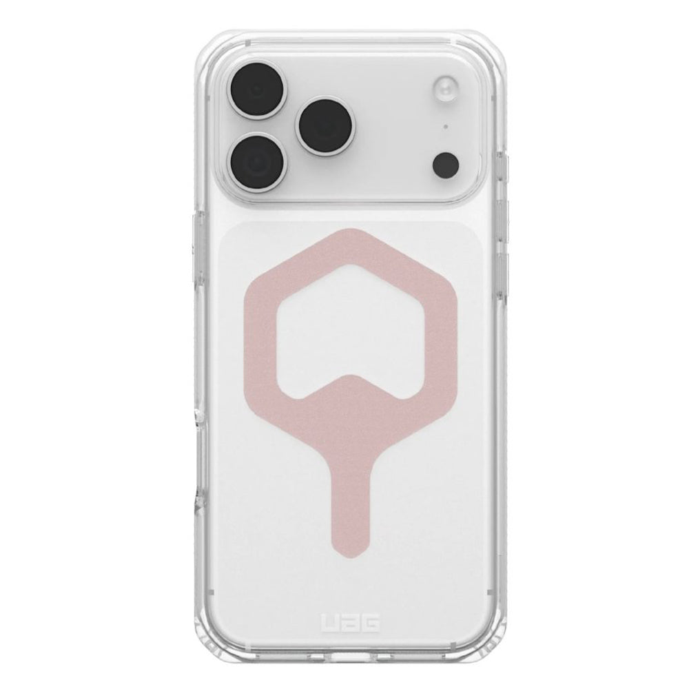 Funda MagSafe para Apple iPhone 17 Pro, Urban Armor Gear, Plyo, Rosa Dorado