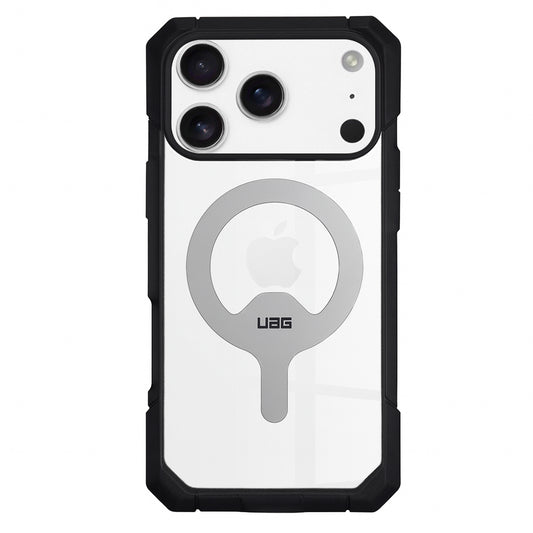 Funda MagSafe para Apple iPhone 17 Pro, Urban Armor Gear, Trooper, Gris Transparente