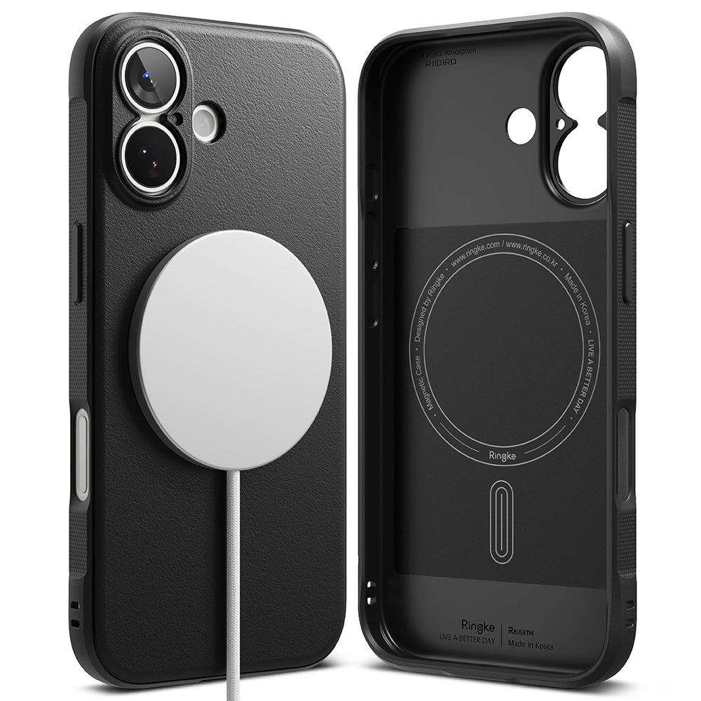 Funda MagSafe para Apple iPhone 17, Ringke, Onyx, Negra