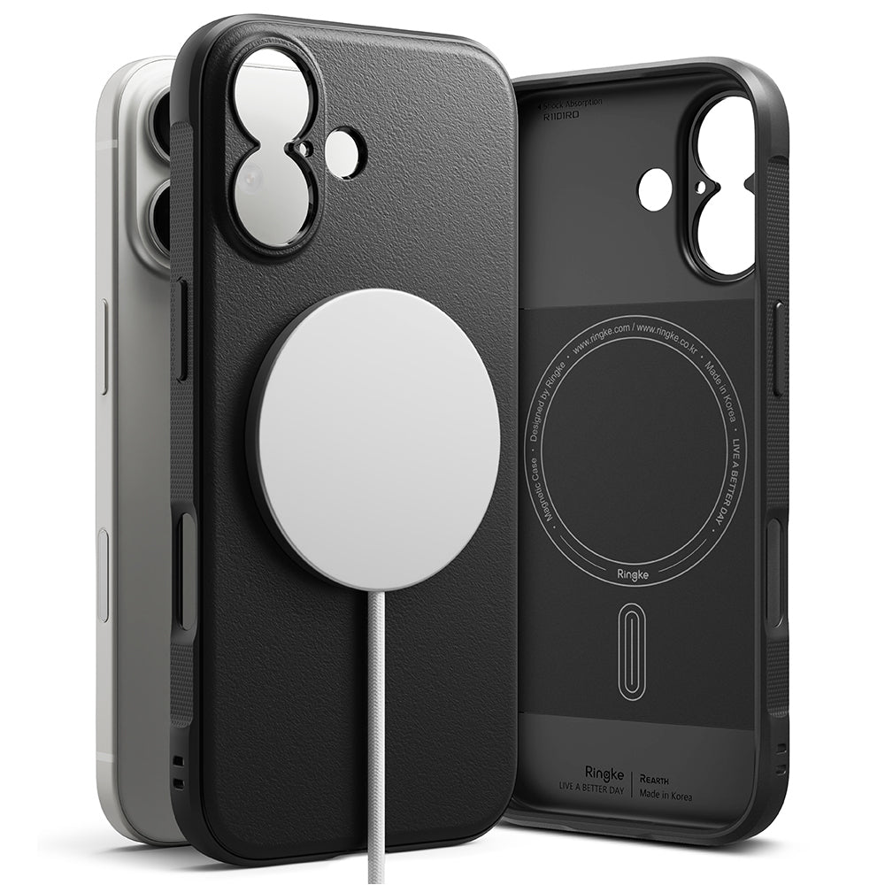 Funda MagSafe para Apple iPhone 17, Ringke, Onyx, Negra