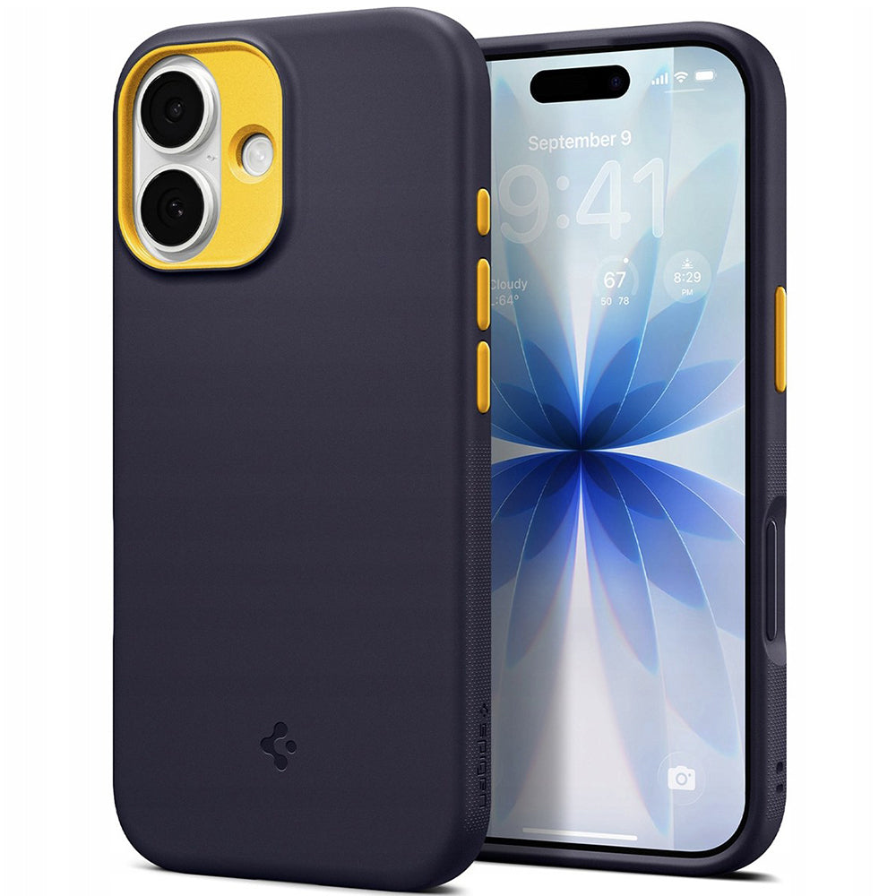 Funda MagSafe para Apple iPhone 17, Spigen, Caseology Nano Pop, Mov ACS10364