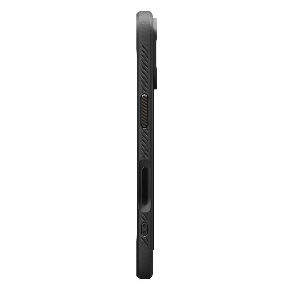 Funda MagSafe para Apple iPhone 17, Spigen, Rugged Armor, Negra Mate ACS10367