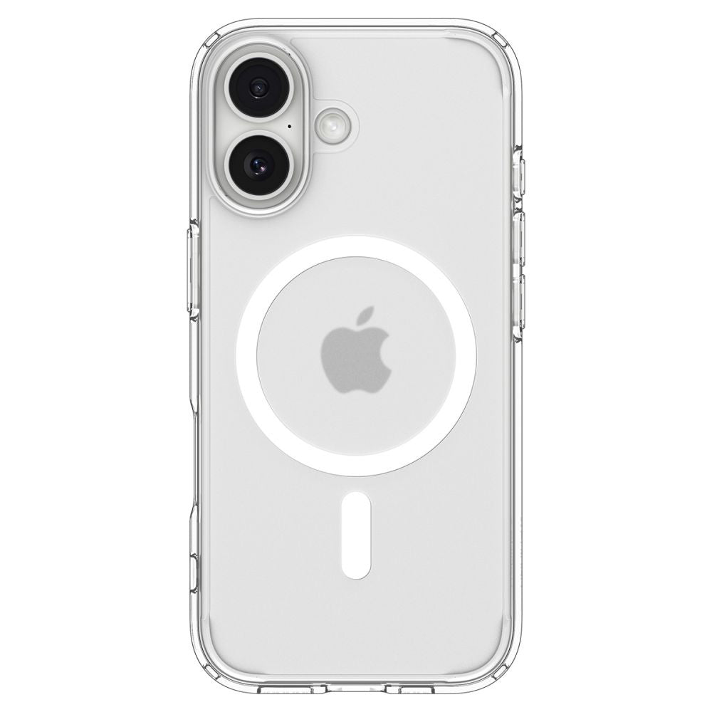 Funda MagSafe para Apple iPhone 17, Spigen, Ultra Hybrid, Blanco Satinado