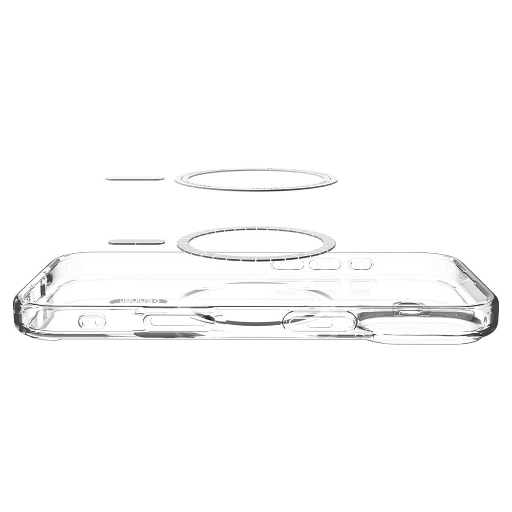 Funda MagSafe para Apple iPhone 17, Spigen, Ultra Hybrid, Blanco Satinado