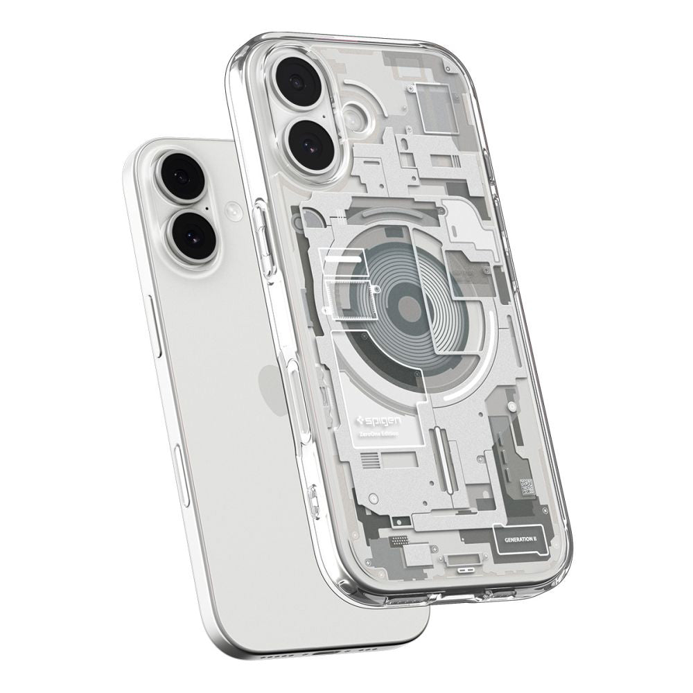 Funda MagSafe para Apple iPhone 17, Spigen, Ultra Hybrid Zero One, Beige ACS10386