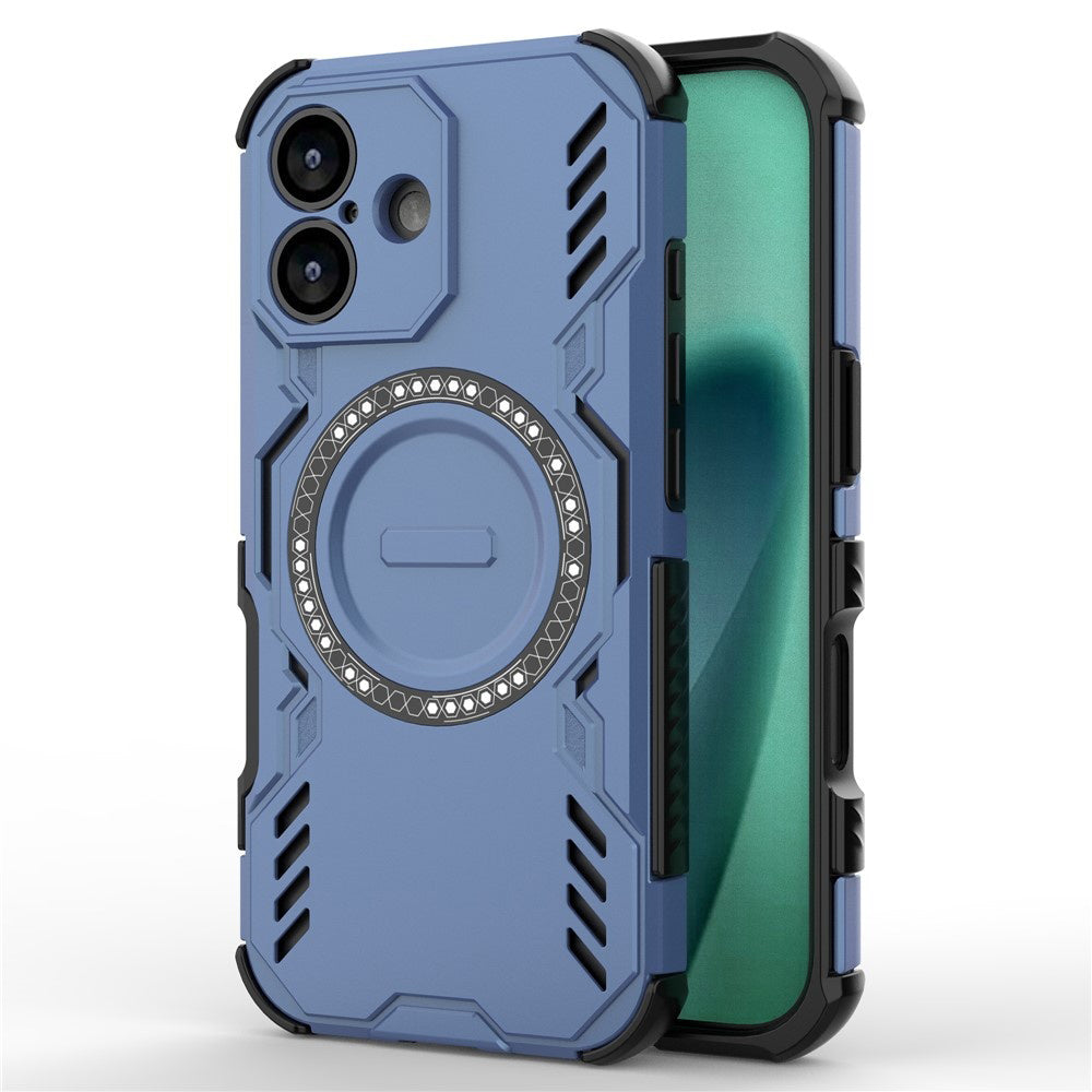 Funda MagSafe para Apple iPhone 17, Techsuit, ArmorMag, Azul