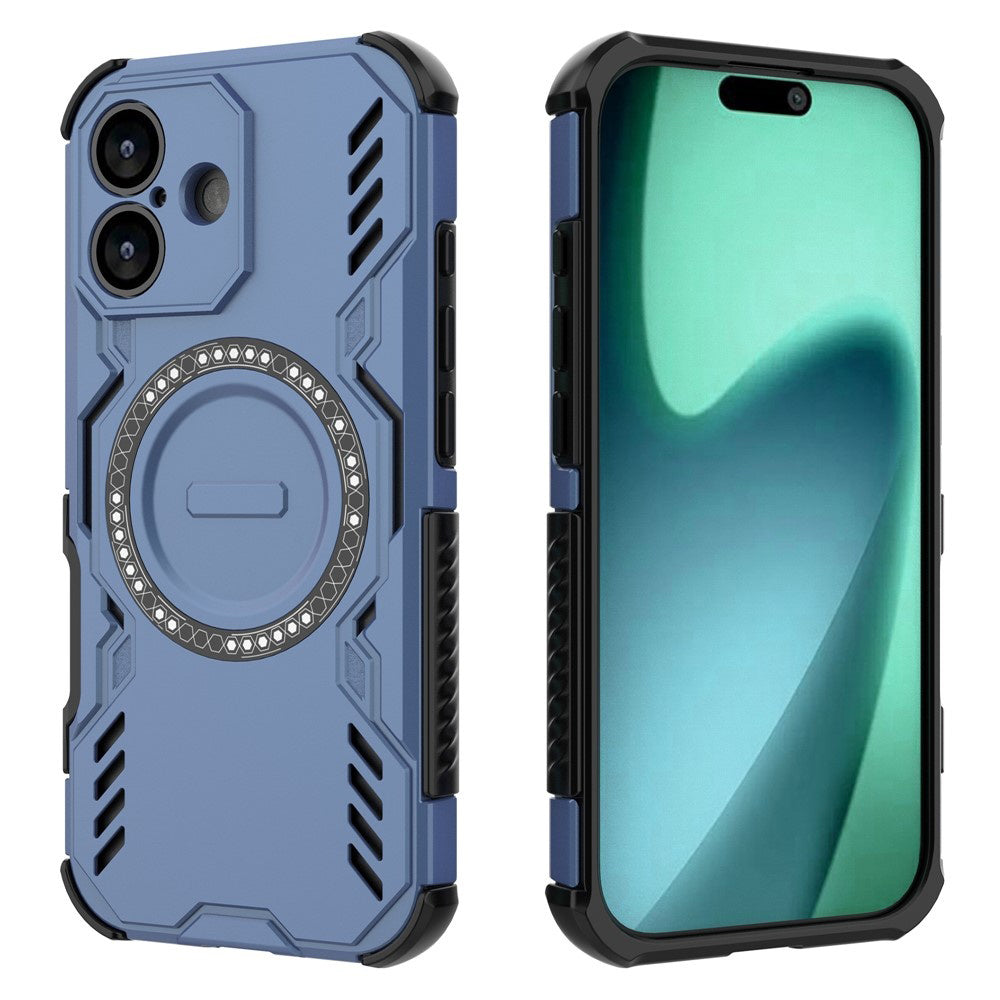 Funda MagSafe para Apple iPhone 17, Techsuit, ArmorMag, Azul