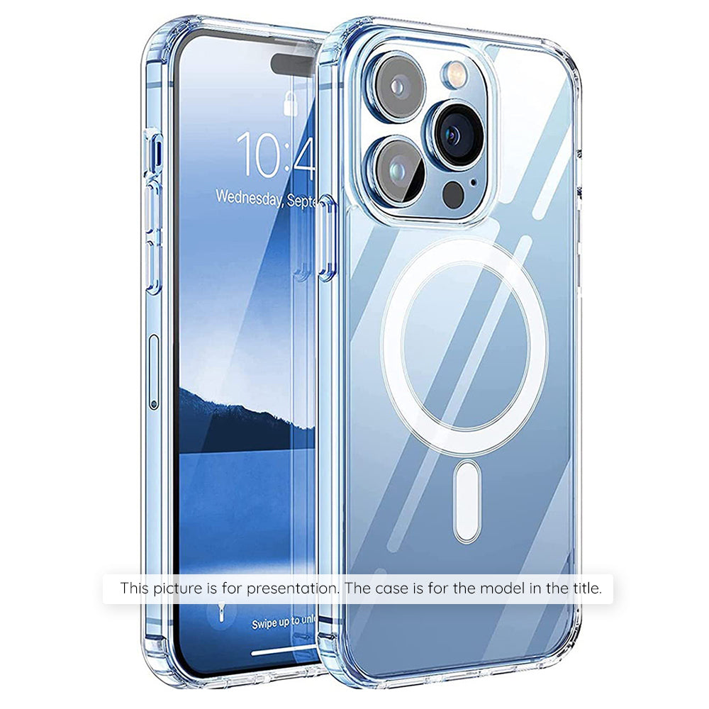 Funda MagSafe para Apple iPhone 17, Techsuit, Pro, Transparenta