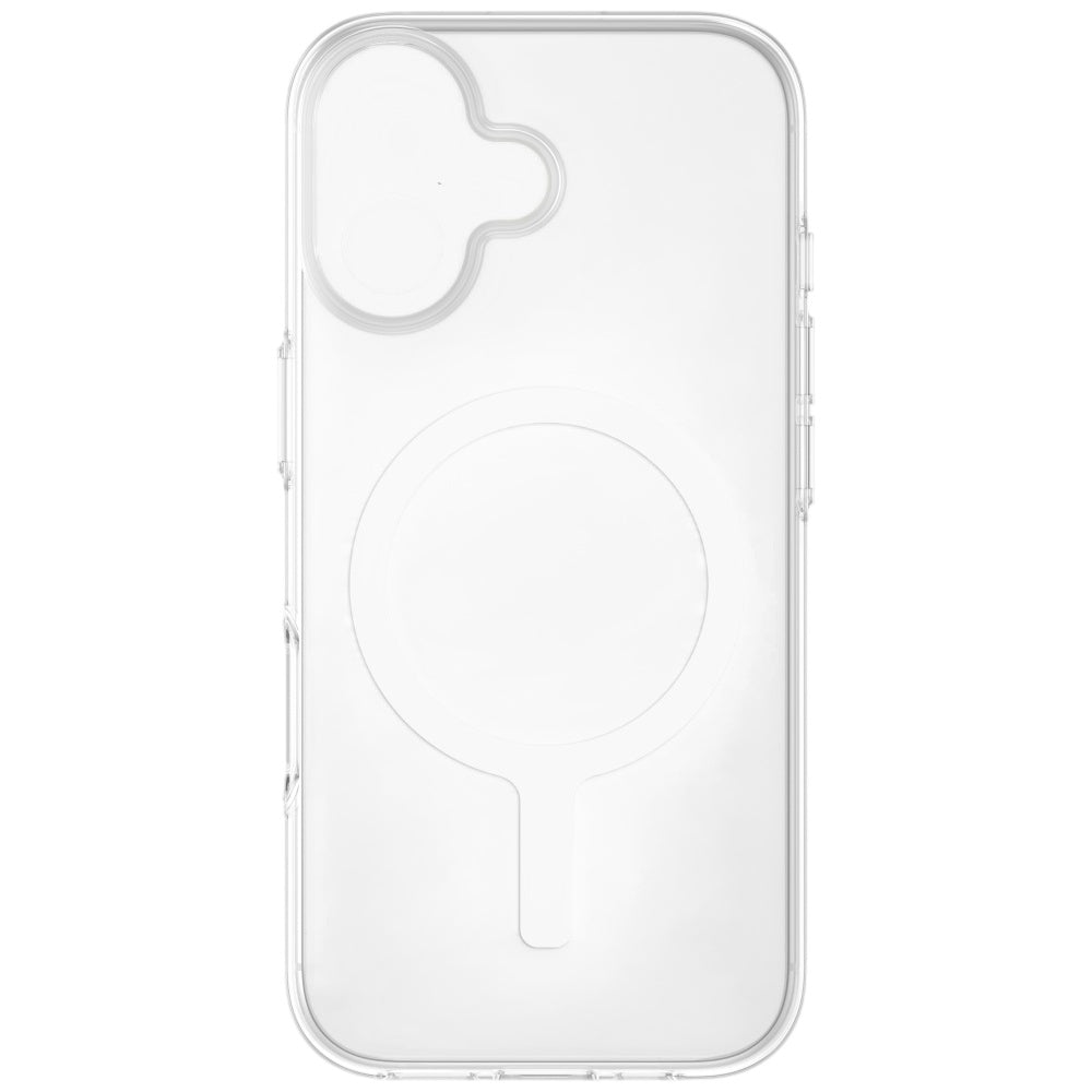 Funda MagSafe para Apple iPhone 17, UNIQ, Clario MagClick, Transparente