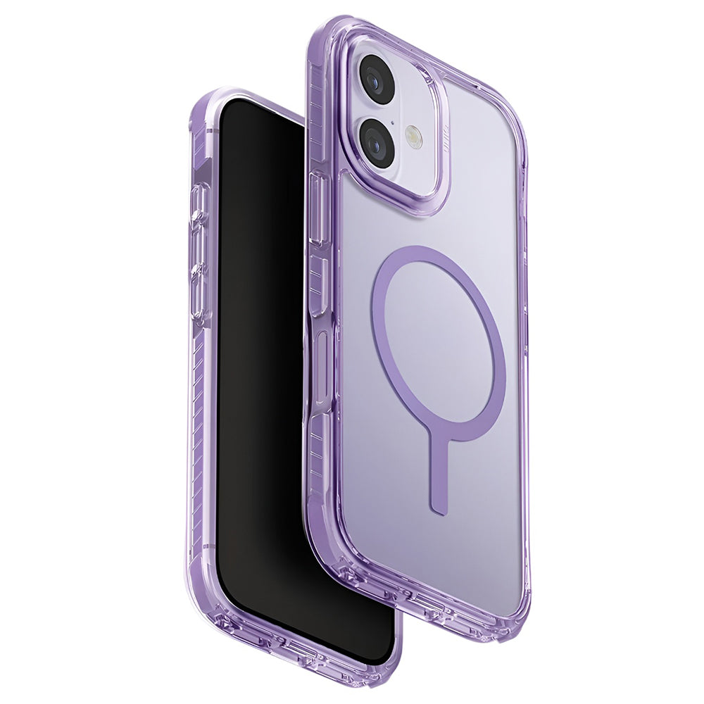 Funda MagSafe para Apple iPhone 17, UNIQ, Combat MagClick, Morado