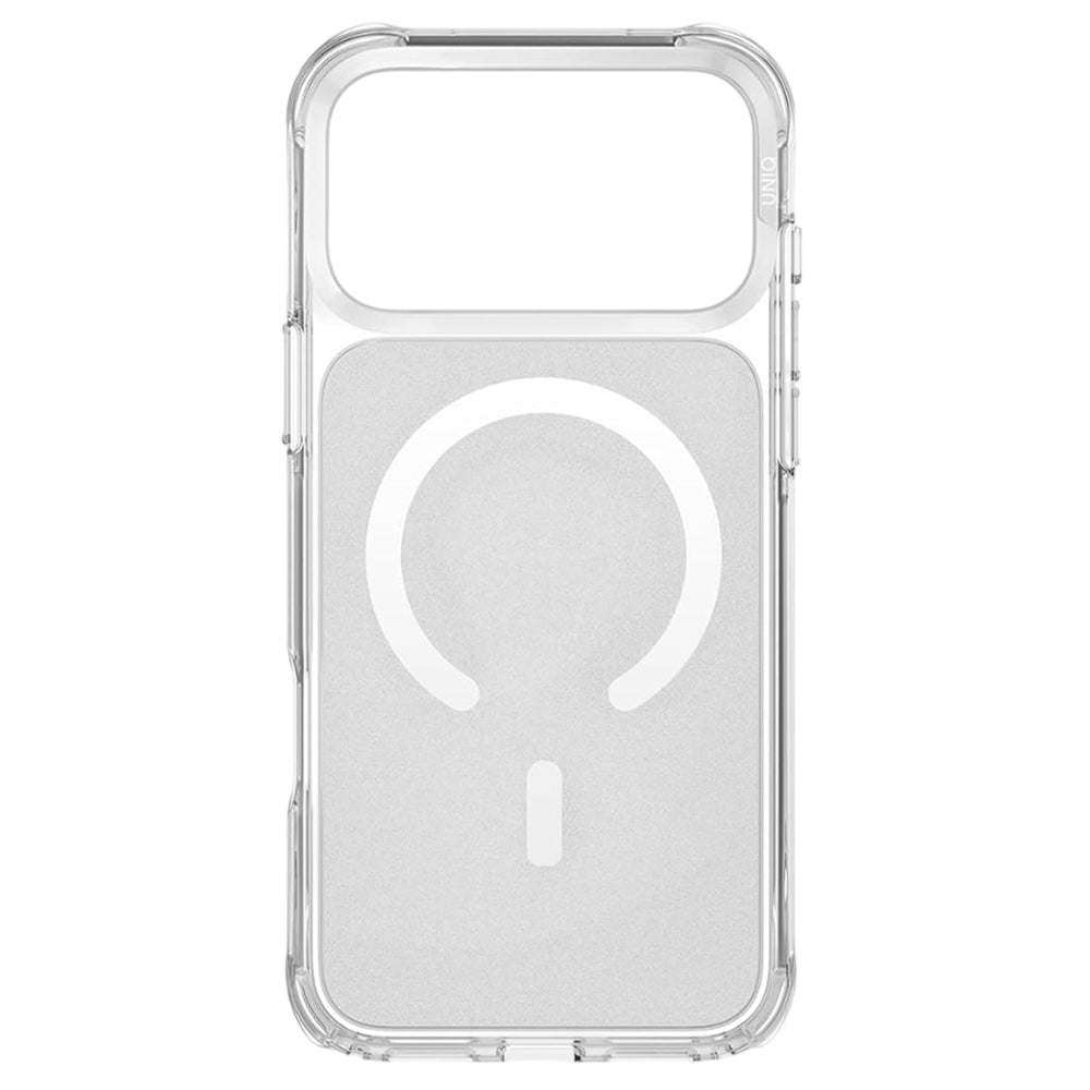 Funda MagSafe para Apple iPhone 17, UNIQ, LifePro Xtreme MagClick, Transparente