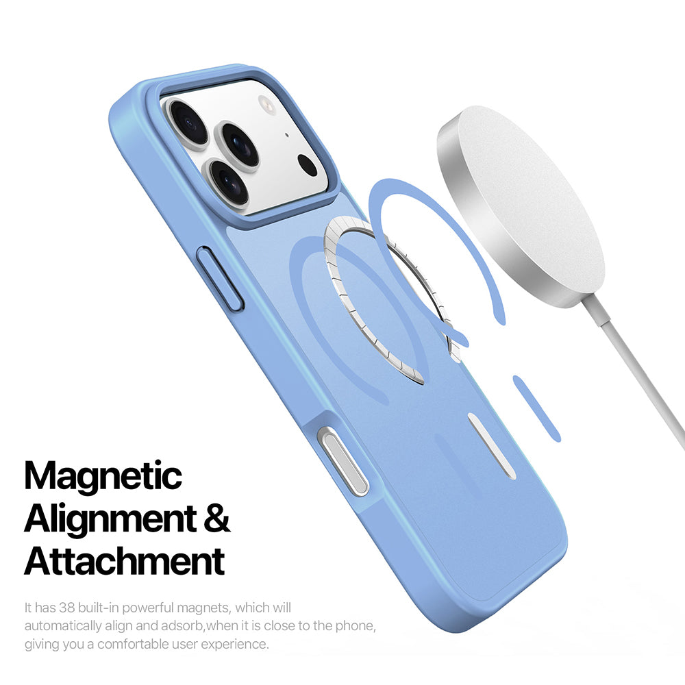 Funda MagSafe para Apple iPhone 18 Pro / 17 Pro, DUX DUCIS, Yind, gris