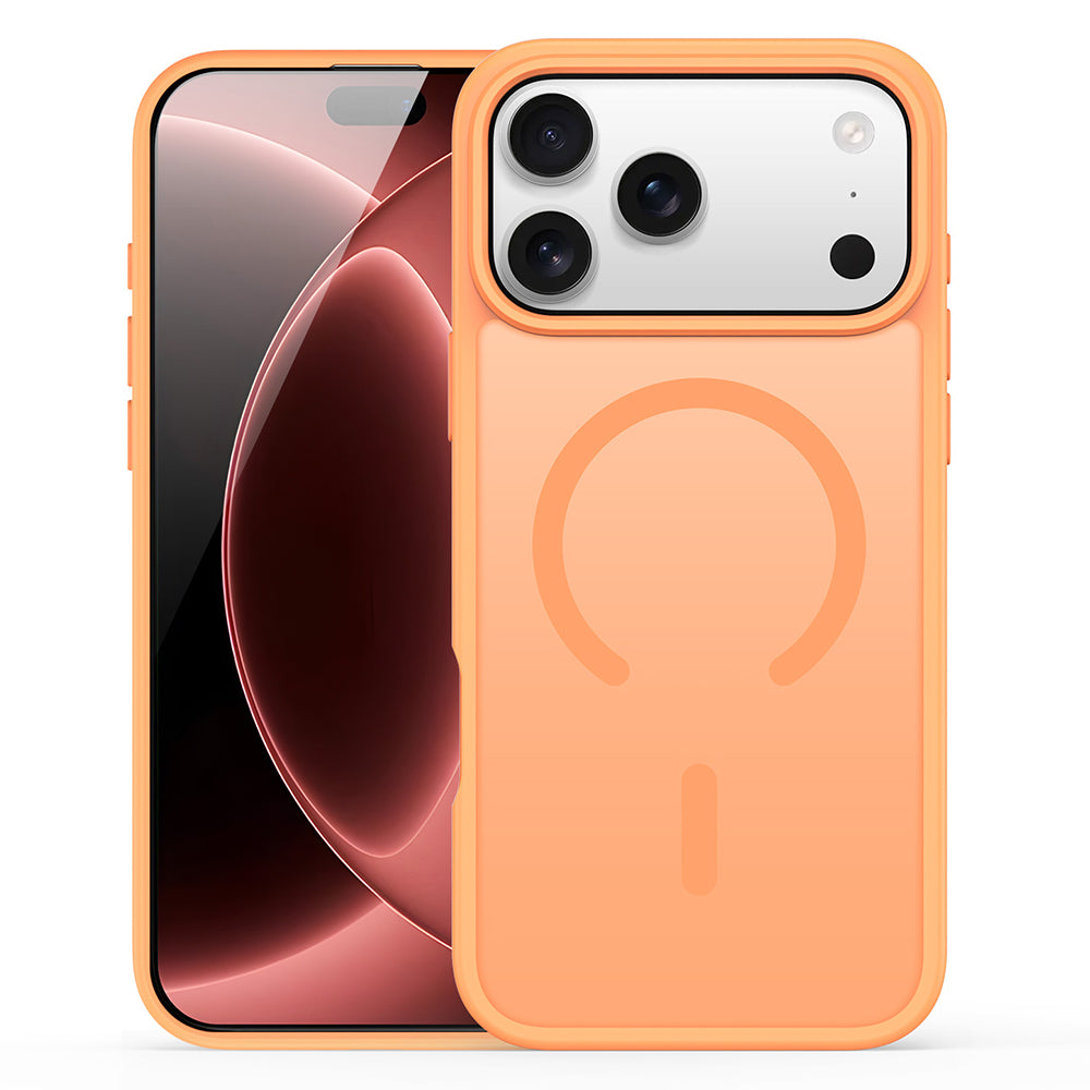 Funda MagSafe para Apple iPhone 18 Pro / 17 Pro, DUX DUCIS, Yind, naranja