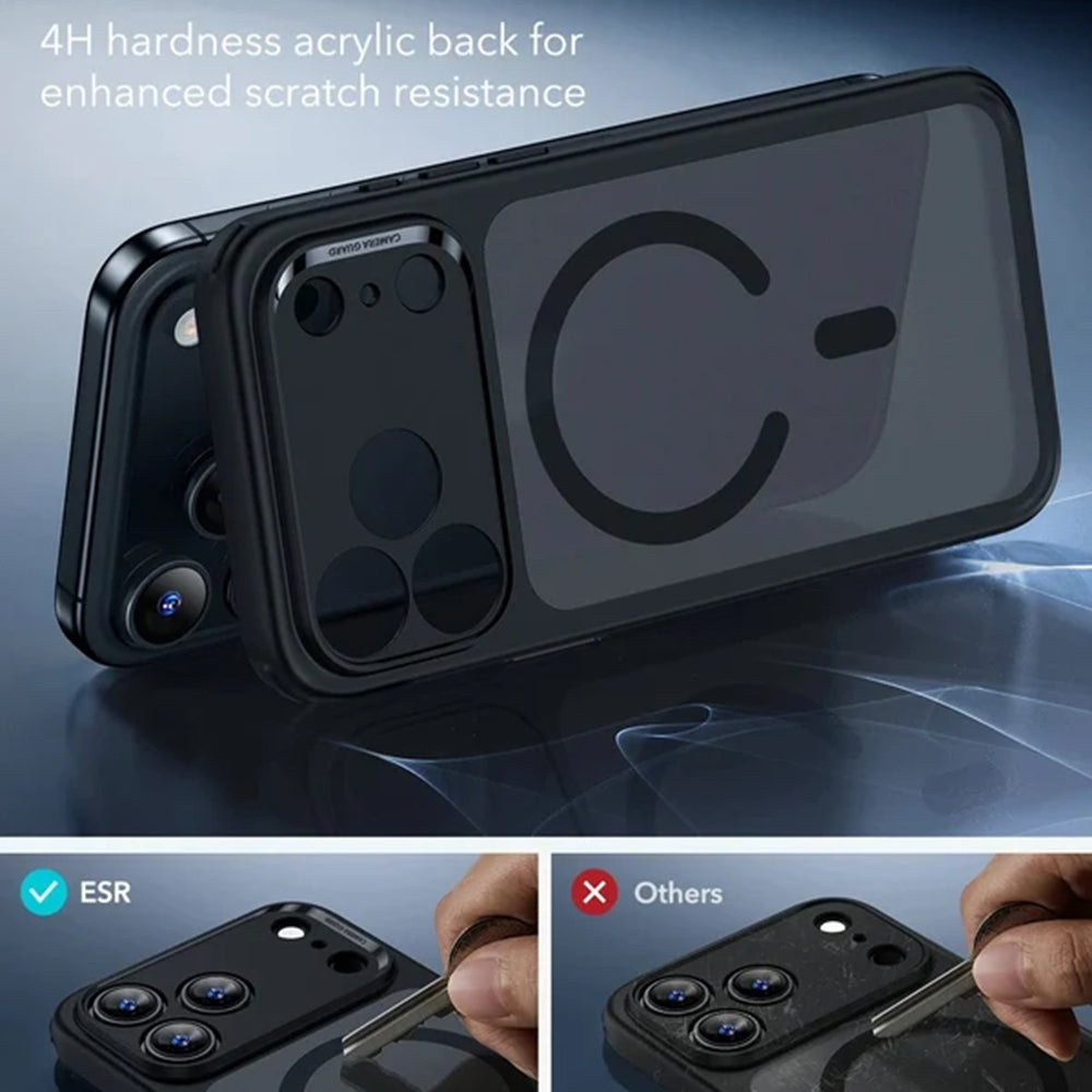 Funda MagSafe para Apple iPhone 18 Pro / 17 Pro, ESR, Classic Hybrid, Negra Satinada