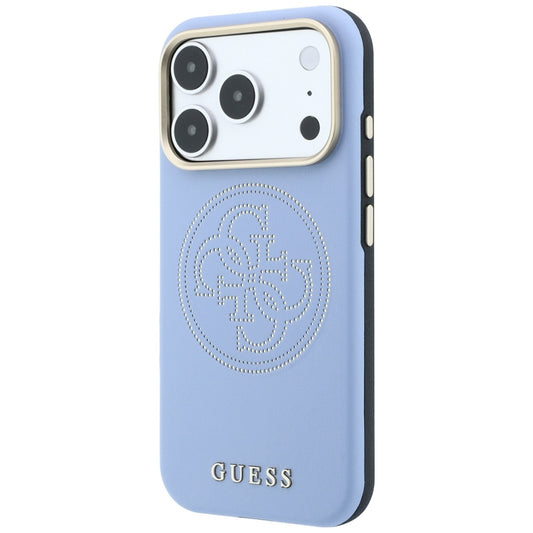Funda MagSafe para Apple iPhone 18 Pro / 17 Pro, Guess, Perforada 4G, Azul