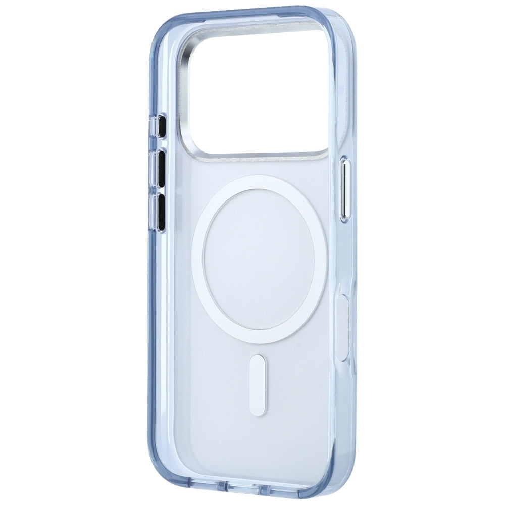 Funda MagSafe para Apple iPhone 18 Pro / 17 Pro, Karl Lagerfeld, IML Choupette Body Sketch Print, Azul