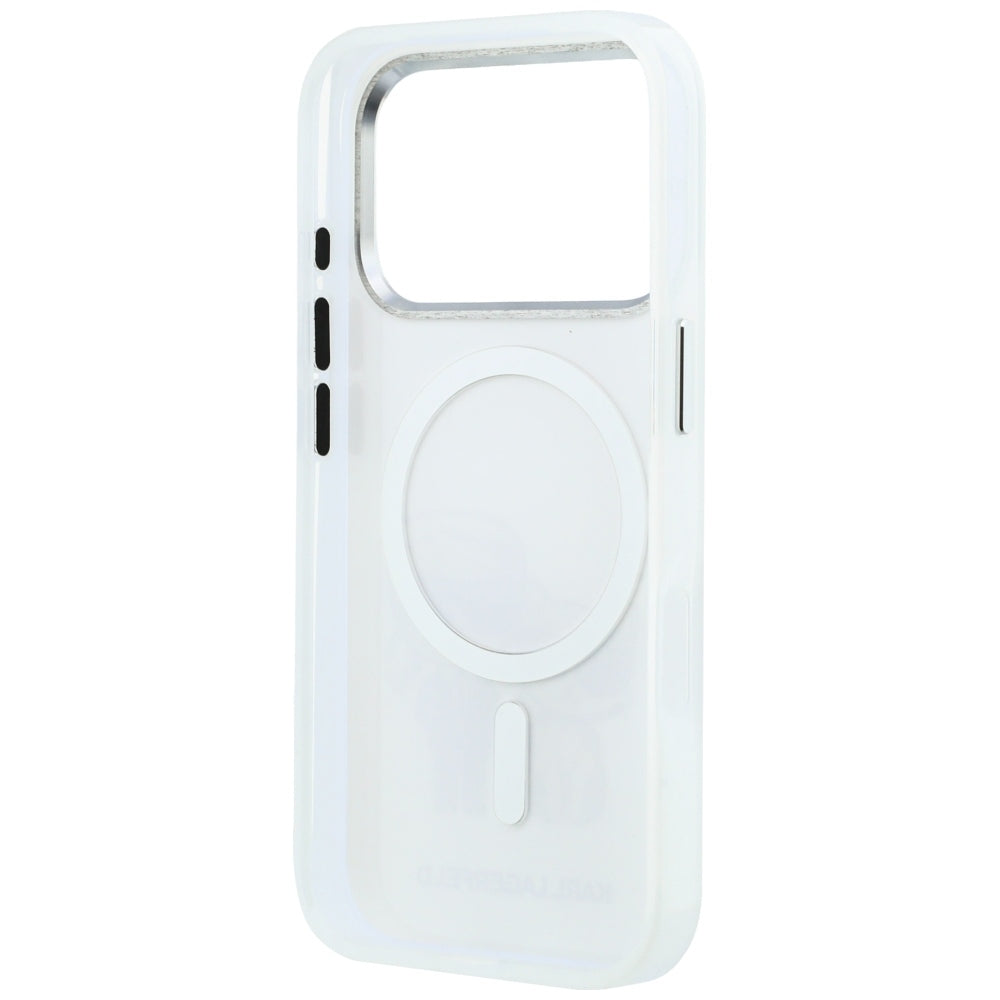 Funda MagSafe para Apple iPhone 18 Pro / 17 Pro, Karl Lagerfeld, IML KC Bodies Sketch Print, Beige