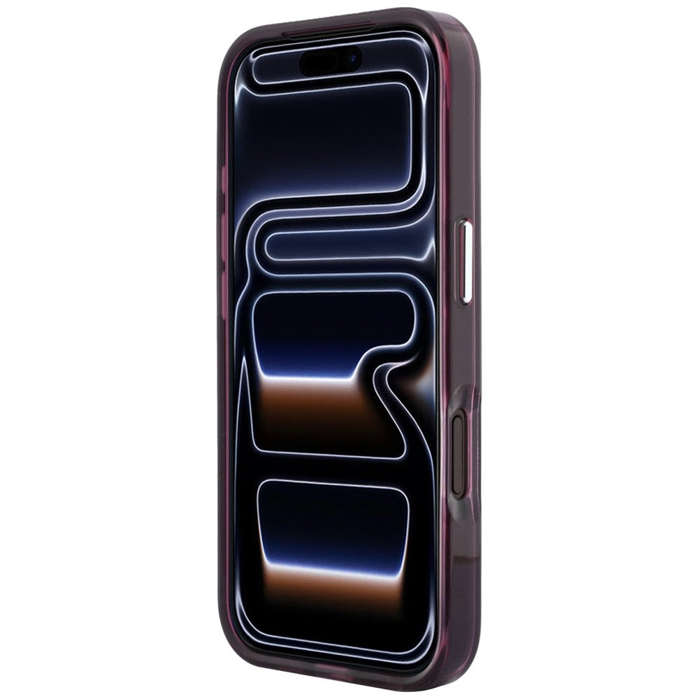 Funda MagSafe para Apple iPhone 18 Pro / 17 Pro, Karl Lagerfeld, IML KC Bodies Sketch Print, Burdeos