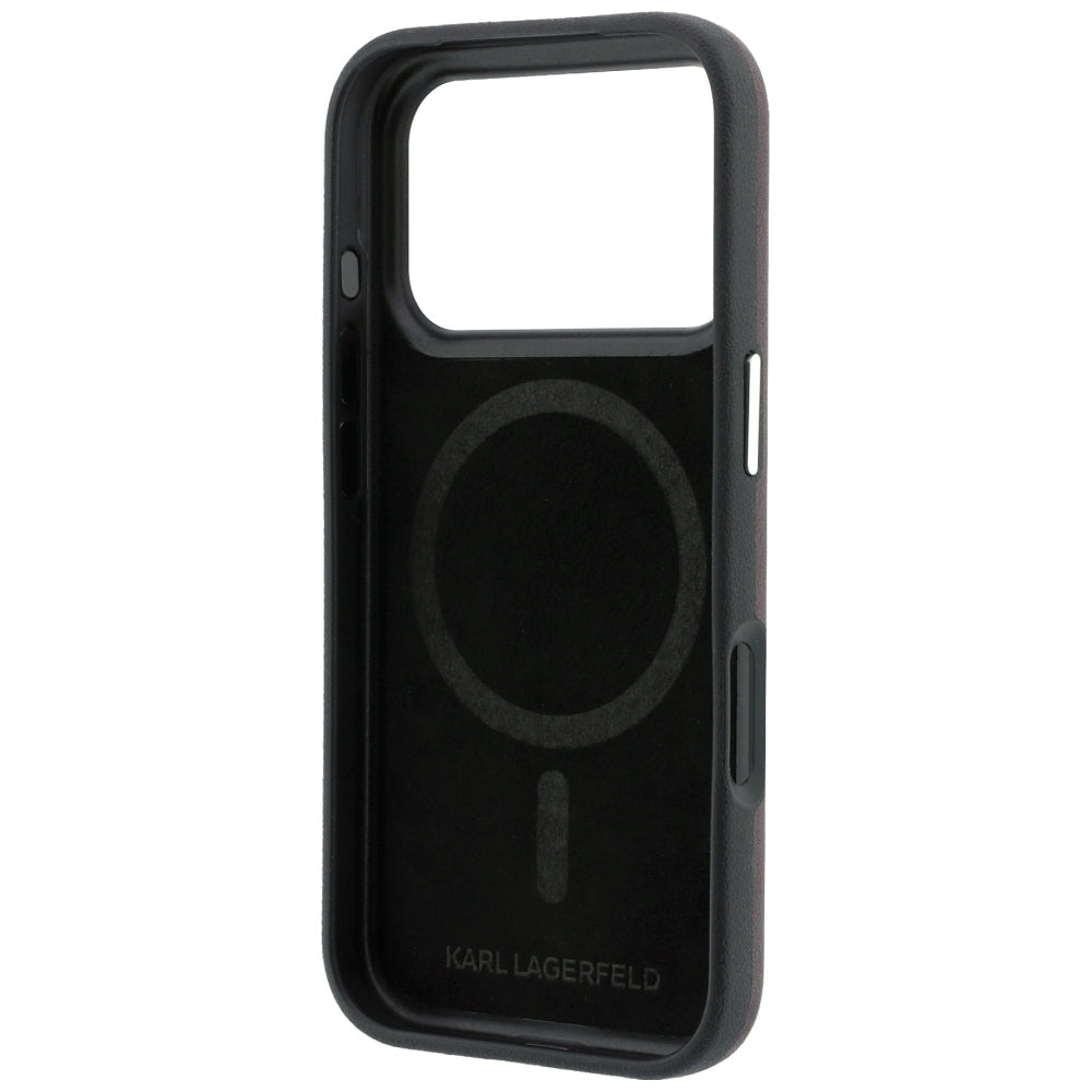 Funda MagSafe para Apple iPhone 18 Pro / 17 Pro, Karl Lagerfeld, KC Bodies Sketch, Burdeos