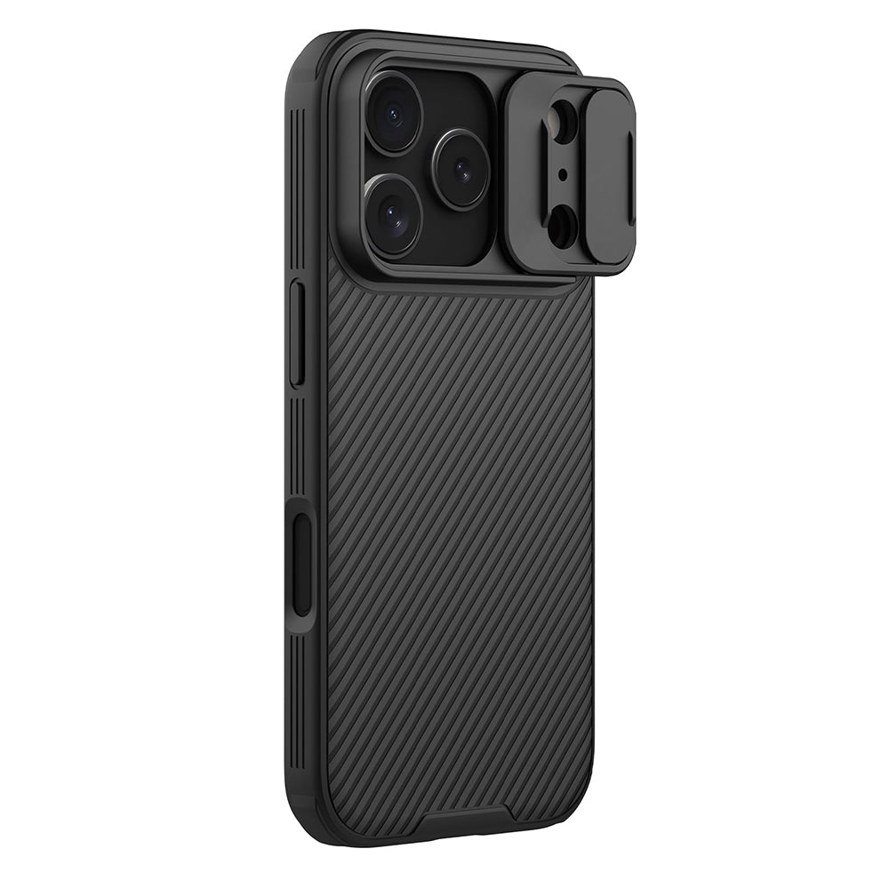 Funda MagSafe para Apple iPhone 18 Pro / 17 Pro, Nillkin, CamShield Pro, Negra