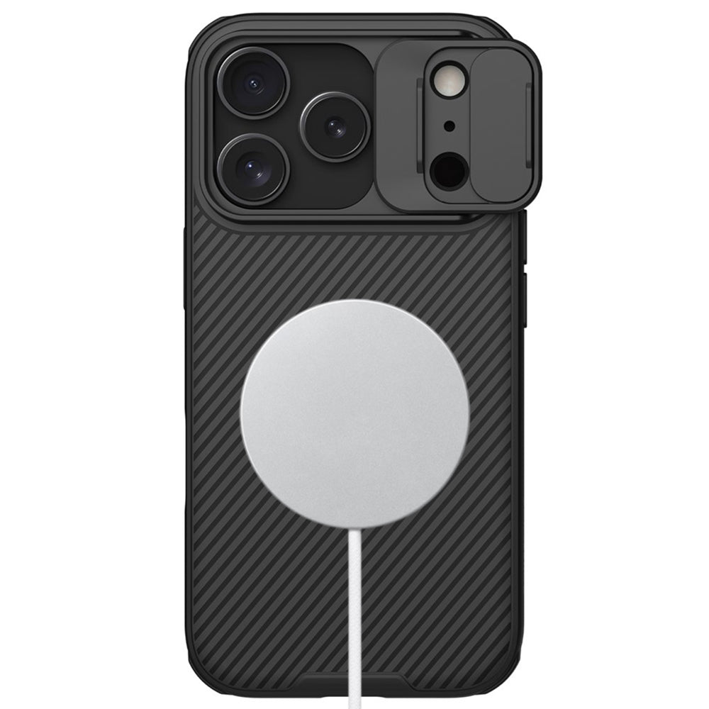 Funda MagSafe para Apple iPhone 18 Pro / 17 Pro, Nillkin, CamShield Pro, Negra